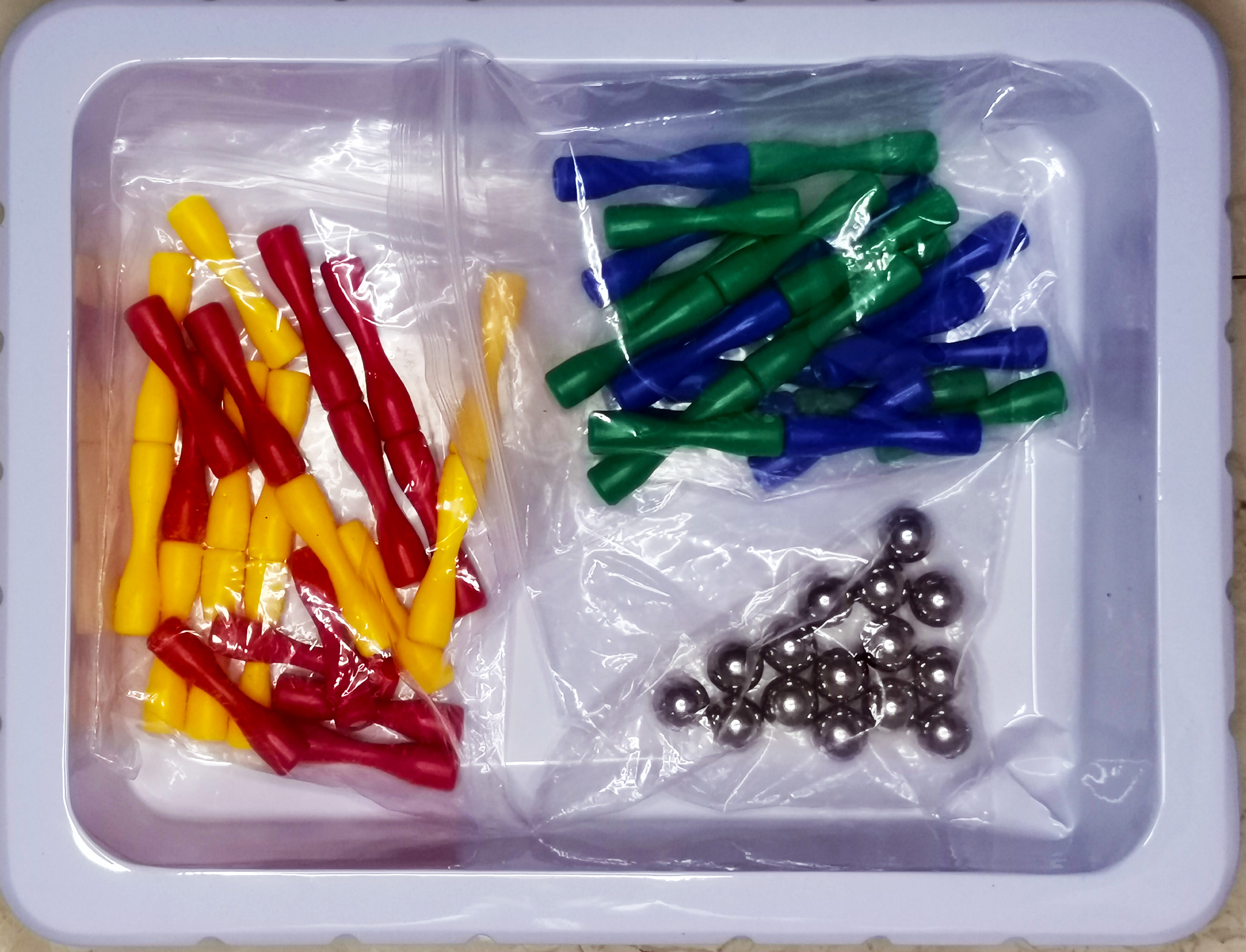 Magnetic Bar Building Sticks Block Toy (63 pieces)