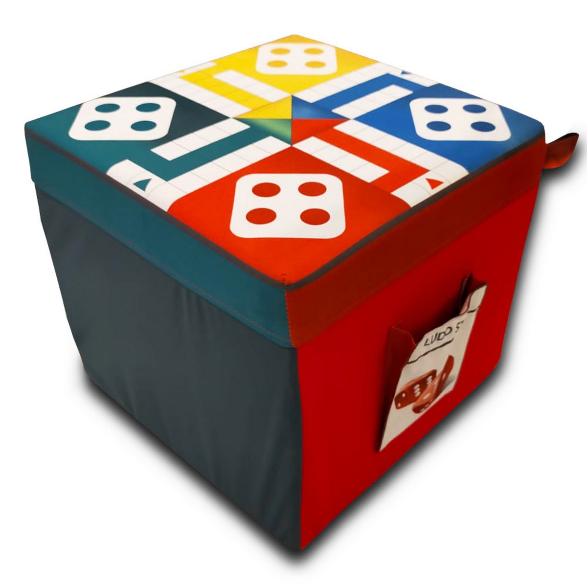 Relaxsit Gaming Cube Stool Ottoman Luxury Living Room and Bedroom ...