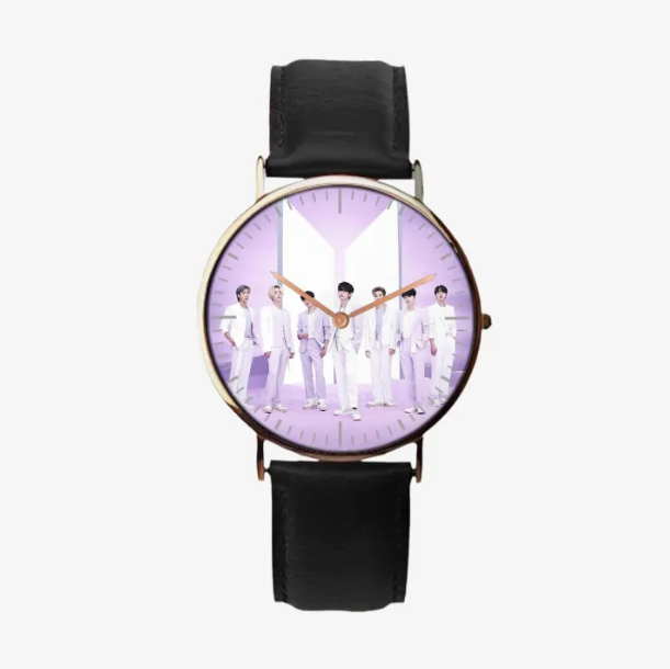 BTS Watch for Kpop Boys and Girls Army Fans Purple Design
