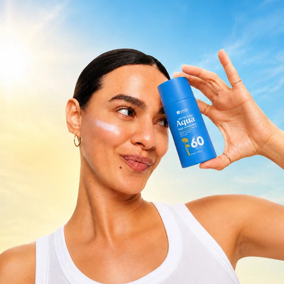 Jenpharm Spectra Block Aqua Fluid Sunscreen SPF 60 PA+++ 50ml | For Men & Women | For All skin Types