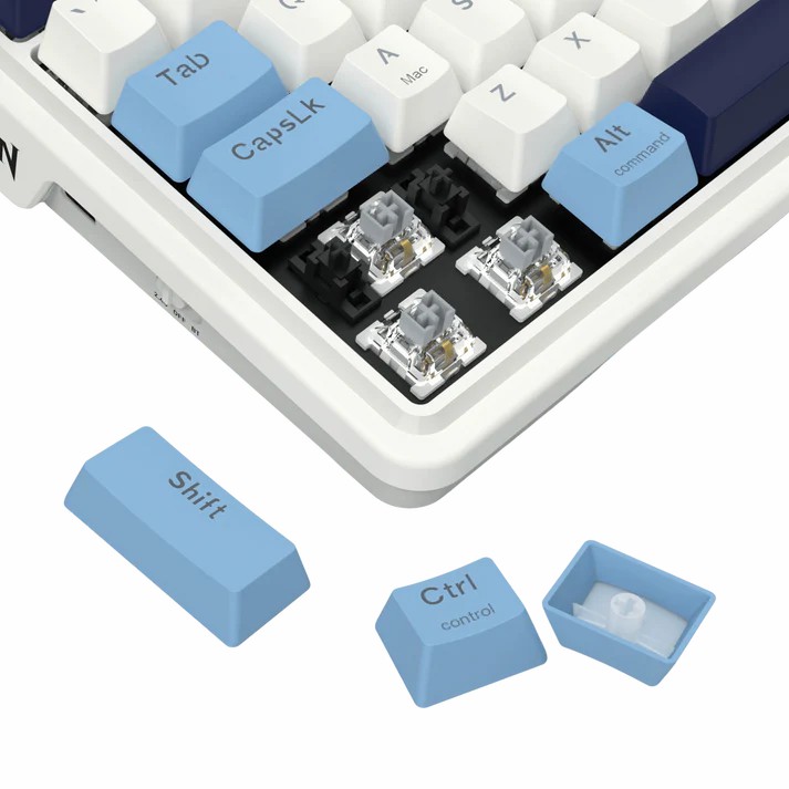 Redragon ANTONIUM K728 PRO 80% Wireless Gasket RGB Gaming Keyboard, 3-Mode 87 Keys TKL Mechanical Keyboard with Hot-Swap Socket and Custom Linear Switch 12 5cbd1942a21786a362d10fdc50f2804e