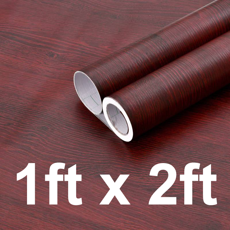 Wooden Wallpaper Sheet Sticker Self Adhesive WaterProof PVC Wallpaper For Kitchen,