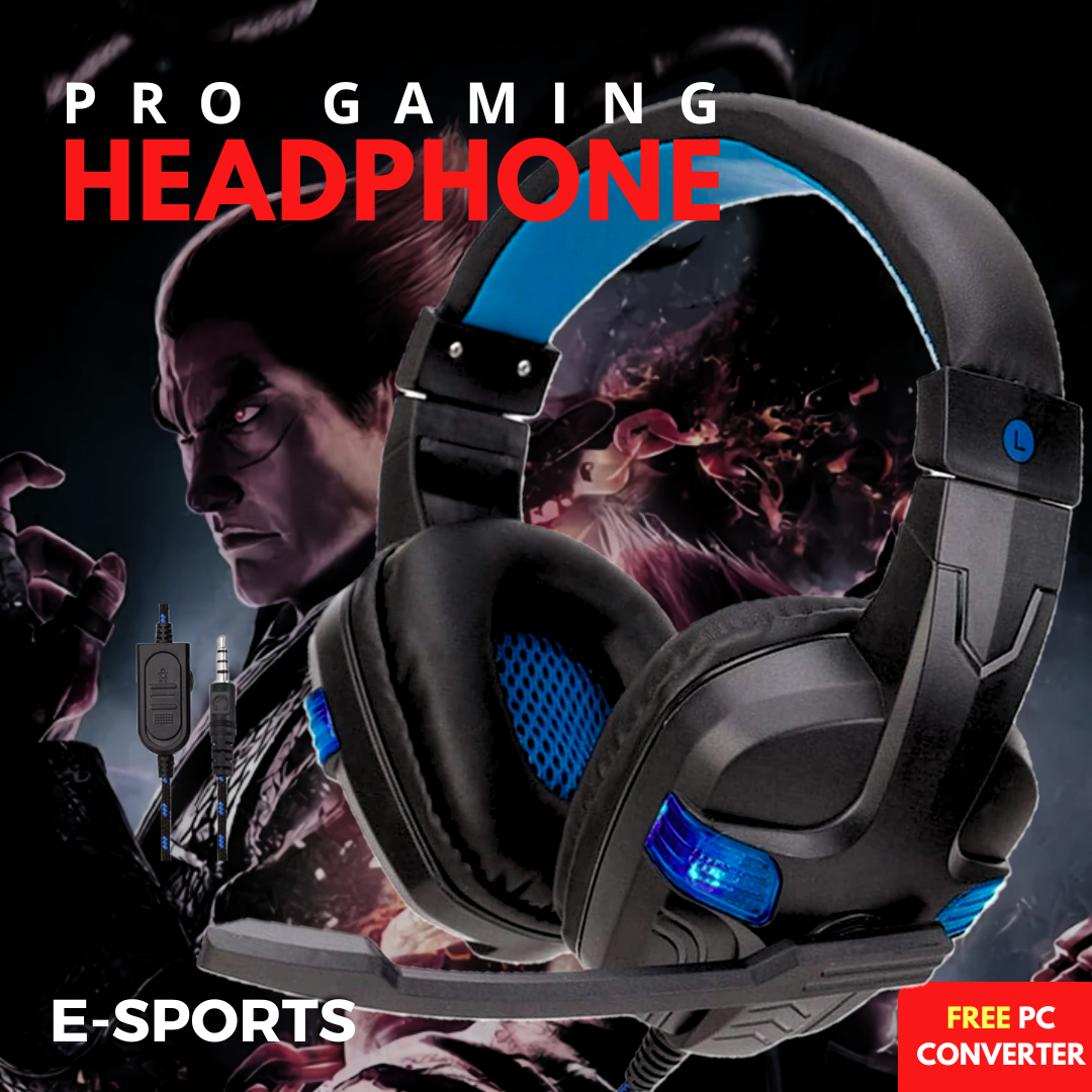 PRO Gaming RGB Headphones With USB Earphone Surround Stereo Headphone