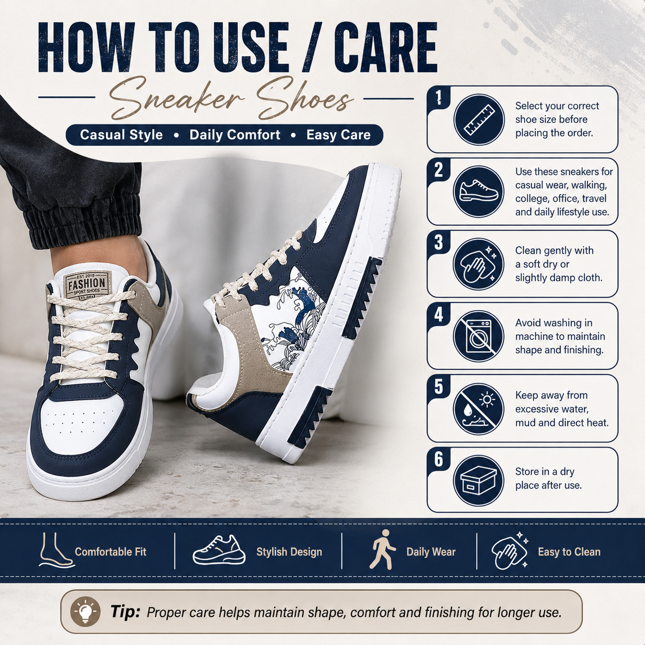 Alpha Wear Stylish Sneakers Shoes for Men Women Boys Girls | Casual Fashion Joggers | Trendy Lace-Up Sneakers | Comfortable Walking Shoes | Blue White & Green White | EU Size 6-11
