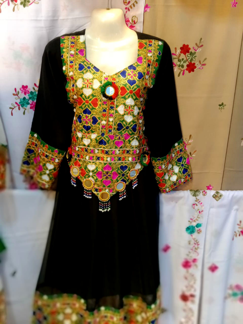 Afghan Dress - Tribal Kuchi Dress - Eid Dresses - Mehandi Dress - Wedding and Party Outfit - Afghani Dress - Traditional Afghan Dress Girls Dress