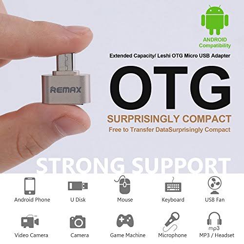 Remax Type-C OTG Cable | USB Type-C OTG Adapter Converter | High-Speed Data Transfer Cable | Durable Mobile OTG Connector for USB Devices | Fast Data Sync Support | Premium Quality Type-C Adapter | Exclusively Available at Tech Gears PK