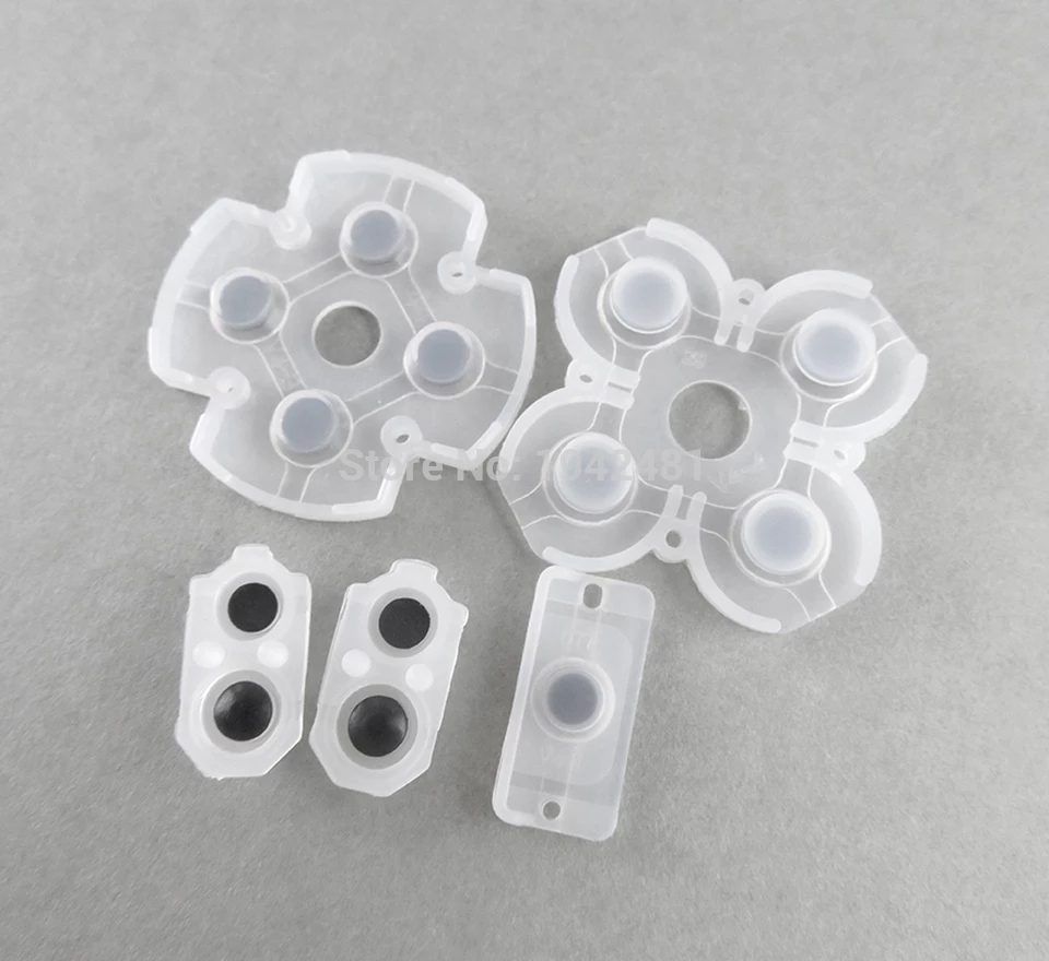 Playstation 4 PS4 Controller Conductive Silicone Rubber Pads for Dualshock 4 JDS 050 055 D Pad Buttons