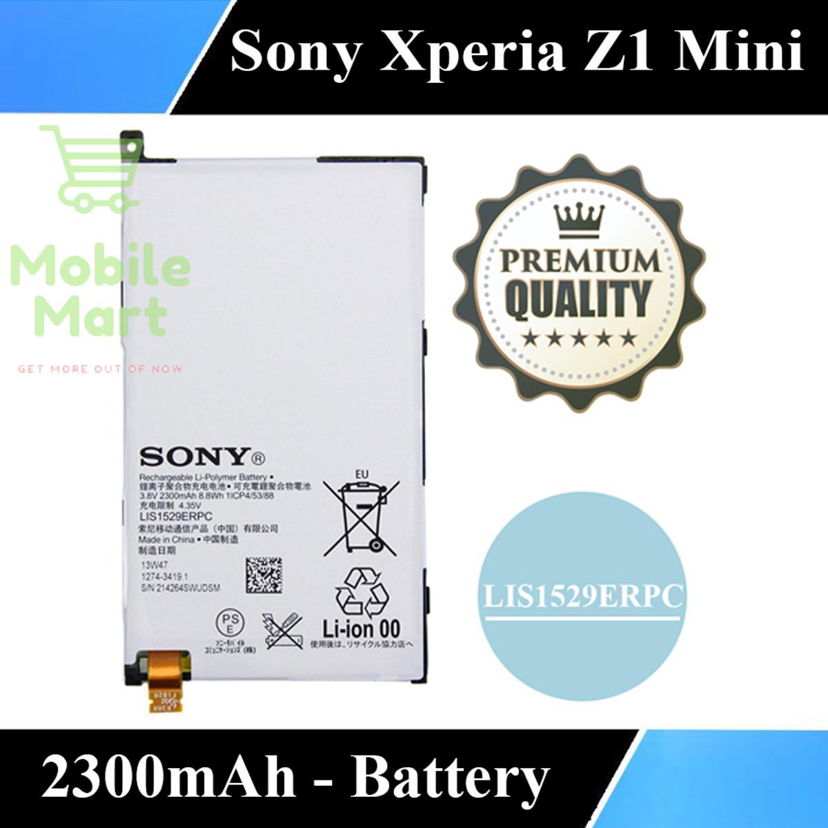 Batterie Origine LIS1529ERPC Pour Sony Xperia Z1 Compact/Mini (2300mAh