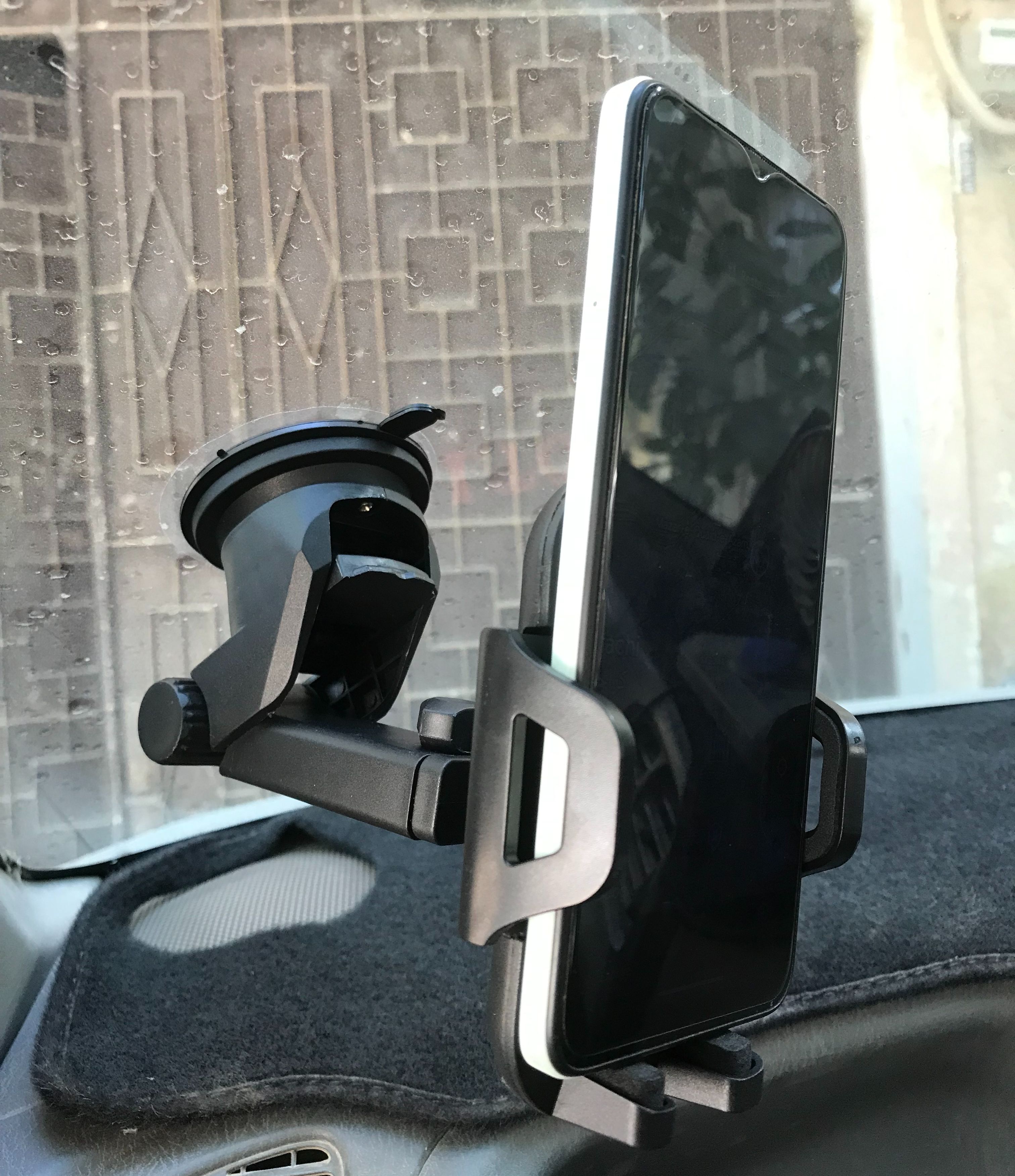 Original Car Suction Phone Holder Mount | 360° Rotating Dashboard & Windshield Stand | Strong Grip for All Smartphones