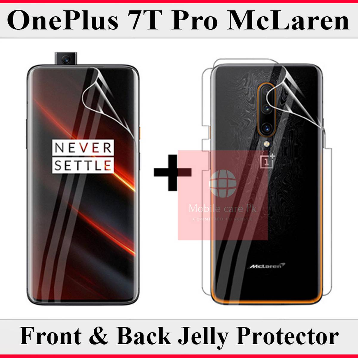 Film Hydrogel Pour OnePlus 7T – 2 Pièces, Ultra-mince, Auto-cicatrisant, Anti-traces – Protection Haute Sensibilité