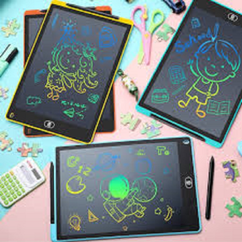 Hot Selling LCD Writing Tablet, Electronic Slate, E-writer ,Digital Memo Pad, Erasable Writing & Drawing Board, Learning Toys And Gadgets For Educational And Daily Life Routine Reusable Notebook Purpose - 10 Inch/Best Toddler Gift