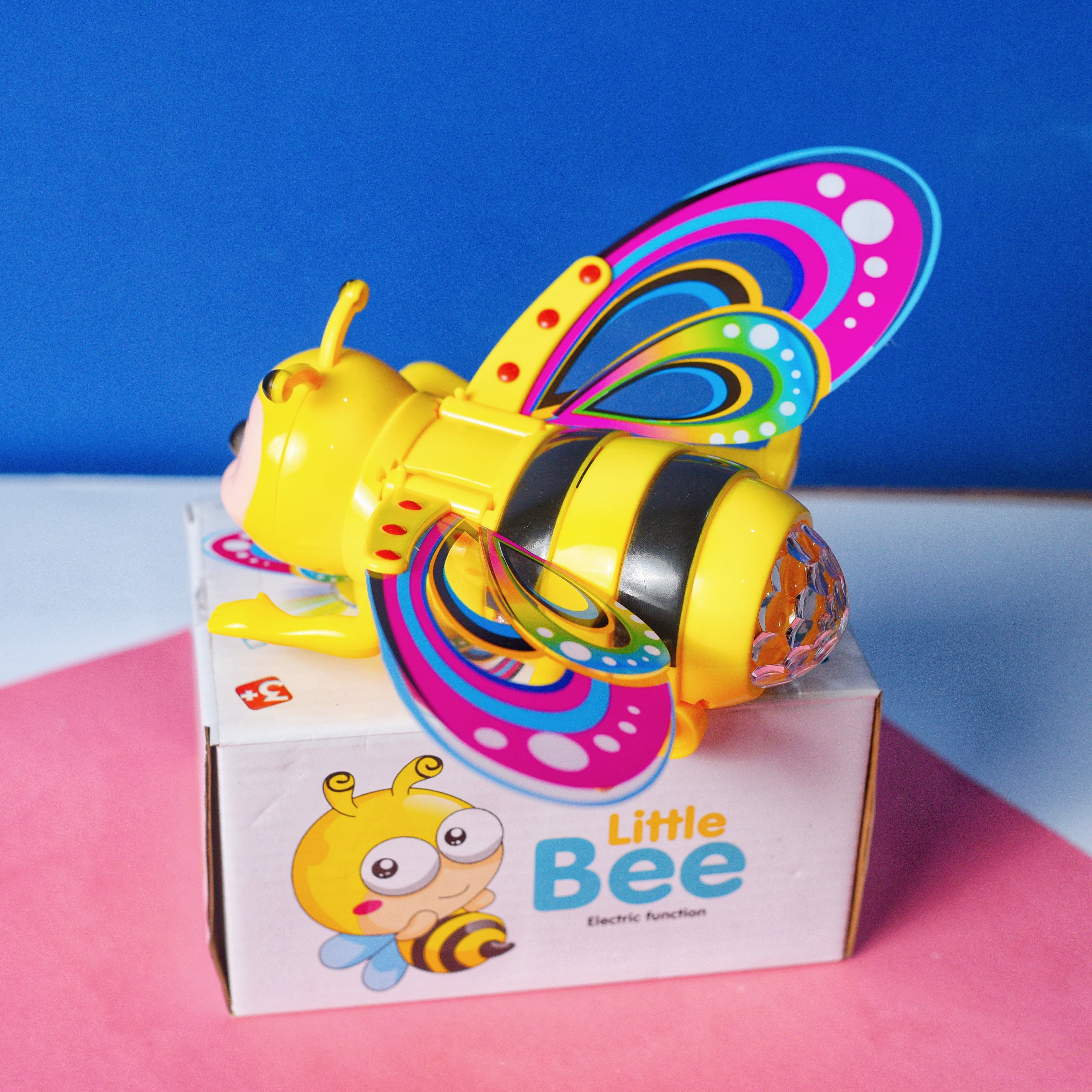 Little Honey Bee Adventure Toy Glowing Harmonious Cell Operated