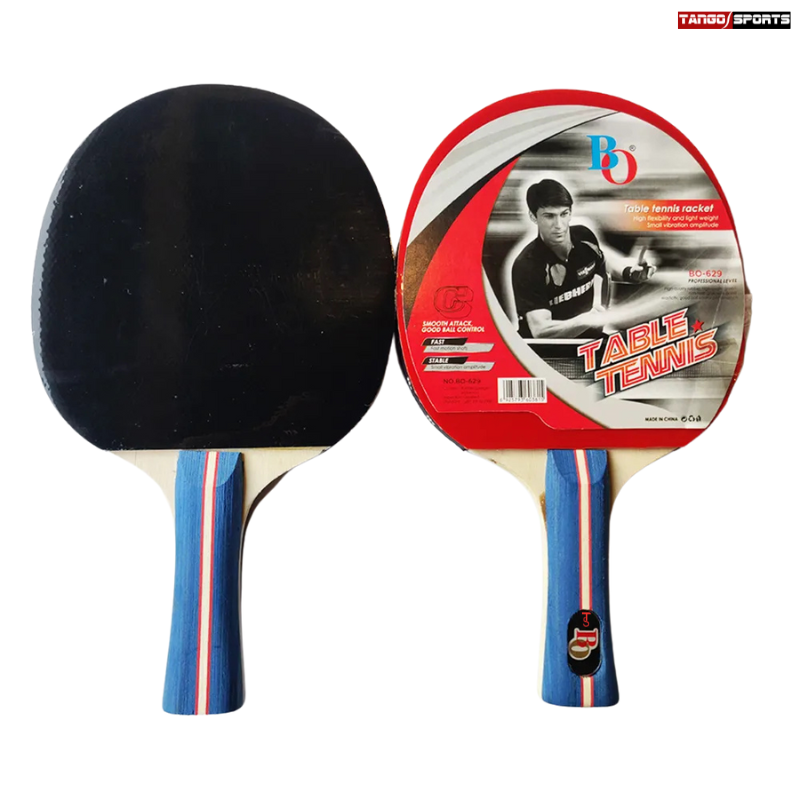 Blue Ocean Table Tennis Racket BO 629 – High-Performance Paddle for Competitive Play | Table Tennis Racket, Double Layered - One Piece