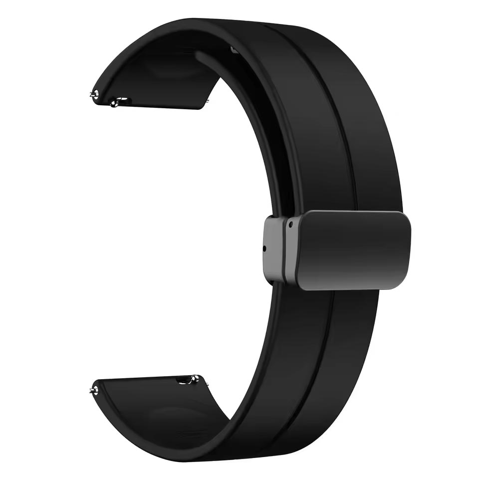 20mm Width Sports Silicone Watch Straps For 20mm Compatible Watches