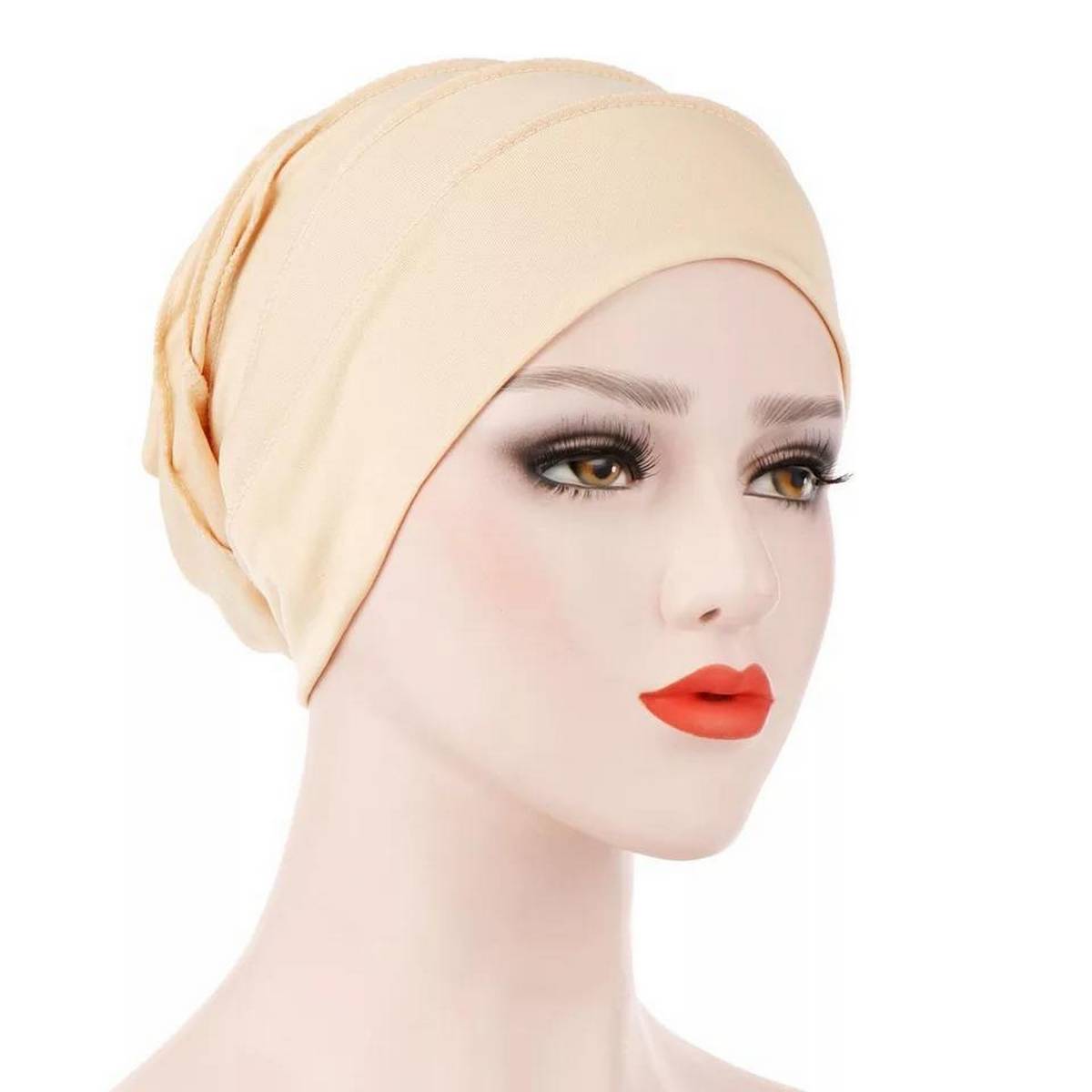 Plain Muslim Headscarf Inner Hijab Caps 