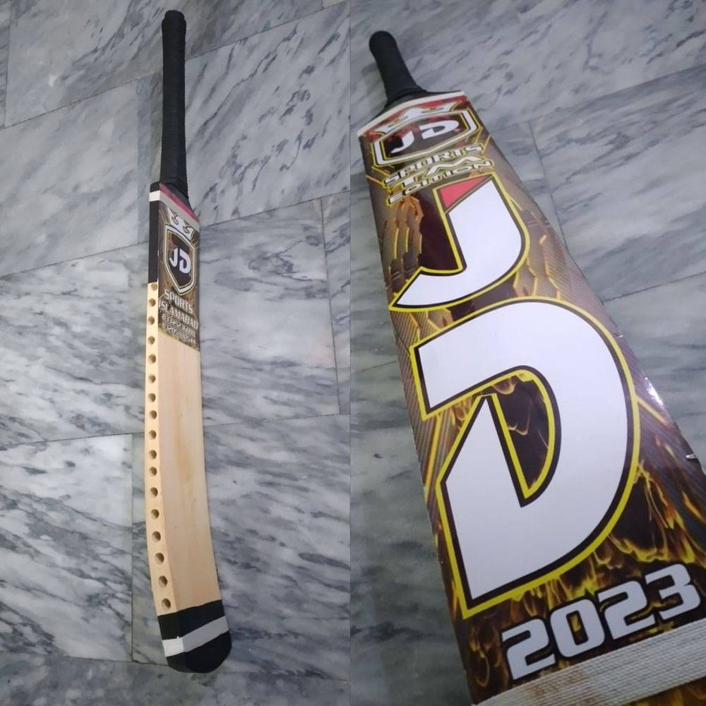 Jd Cricket Bat Half Cane Handle Best For Beginners Tm Edition