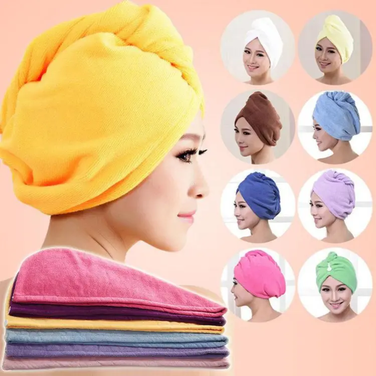 Cotton Hair Towel | Absorbent Hair Towel Wrap by Turbie Twist®