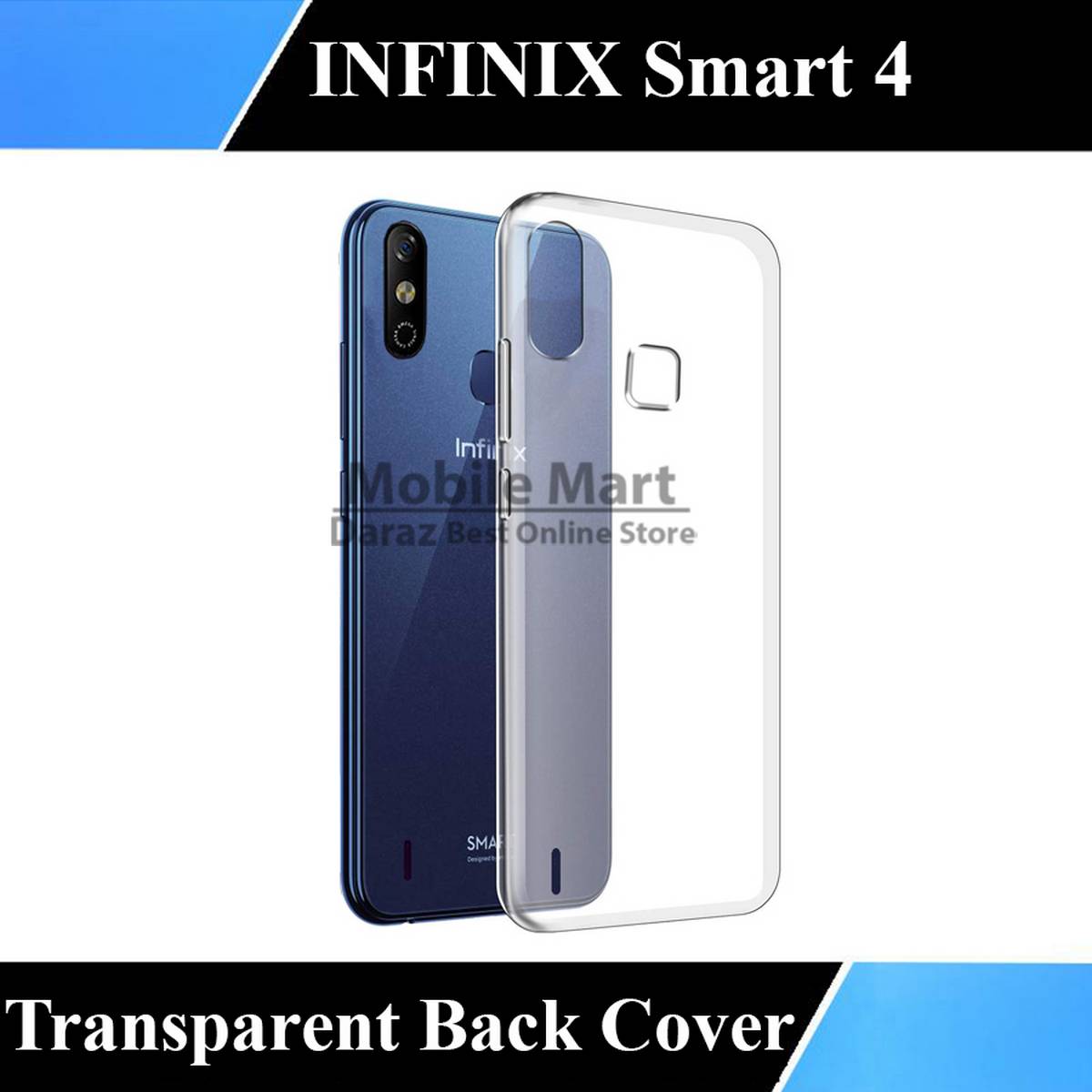 infinix smart 4 back cover