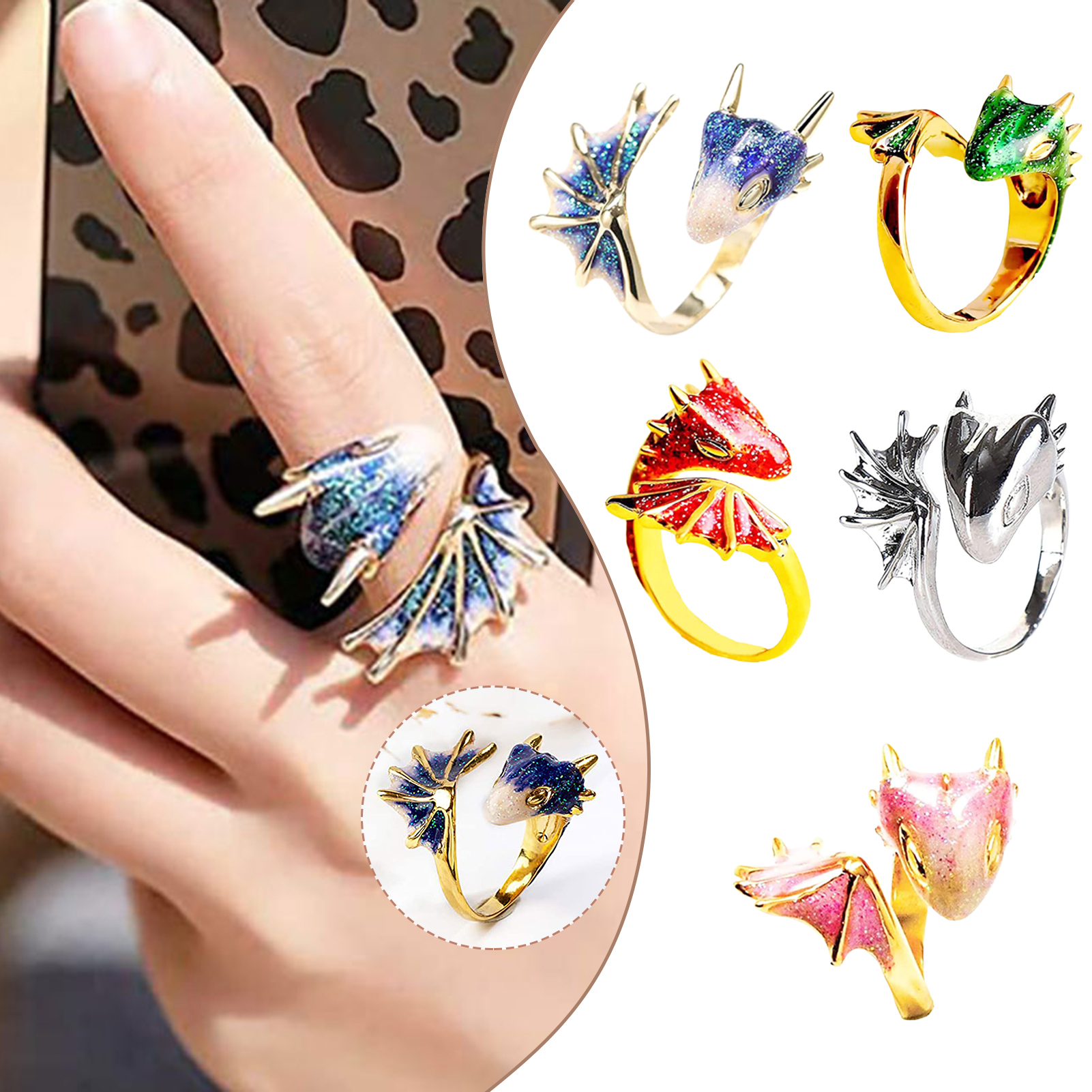 Baby hot sale dragon ring