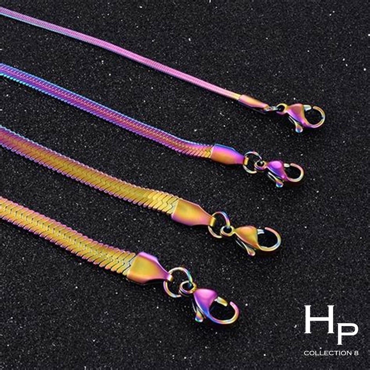 Snake Chain High Quality Fashion Unisex Multi Color Neck Chain Snake Chain for Men and Women