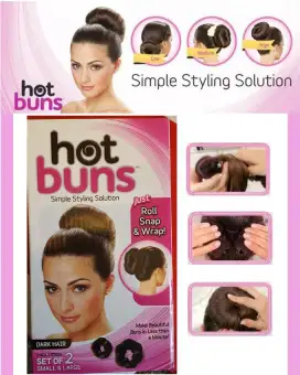 Set Of 2 Hot Buns Papular Hair Styling Tool Buy Online At Best