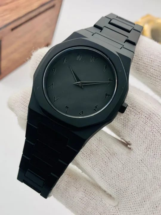 Aura Watch Blue - Aura Watch For Men - Aura Watch Black - Aura Watch Arabic - Aura Watch Fiber - Aura Watch For Men Luxury Men - Aura Watch For Boys - Aura Watches - Ghari - Unisex - Fiber Watch