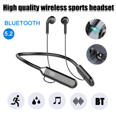 P47 Foldable Wireless Bluetooth Headphones with Built-in Microphone, Long Battery Life, Sweatproof, FM Radio & TF Card Support for PC, Smartphones, Tablets