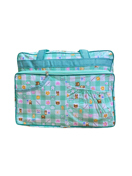 Baby Diaper Bag and Accessories backpack, Kids Storage Carrier Bag, Baby Diaper Organizer, Baby Bag, Kids Bag, Portable Storage Bag - Rectangular
