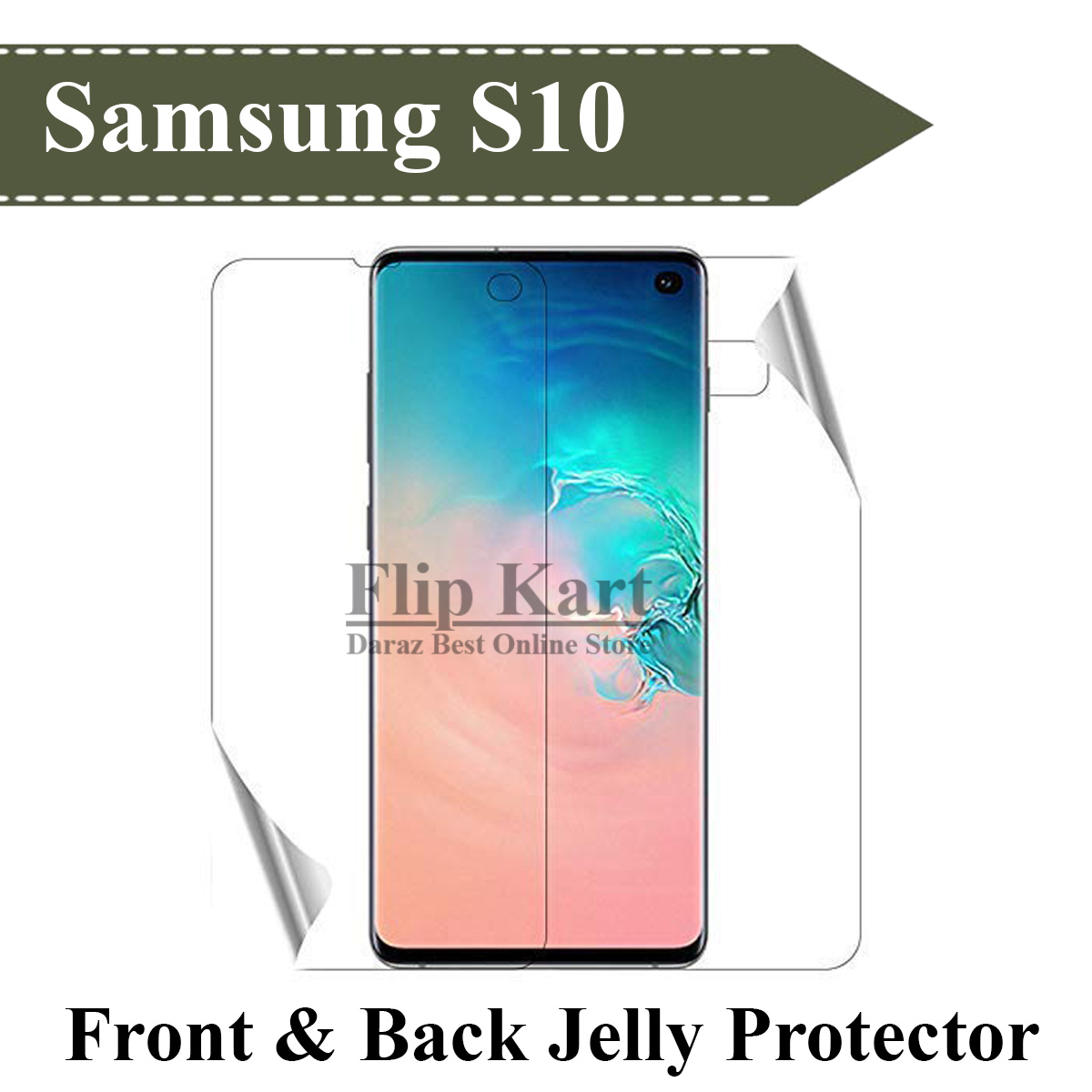 Samsung Galaxy S10 Front \u0026 Back Jelly Protector 360 Soft Film Protection  Hydrogel Clear Protector: Buy Online at Best Prices in Pakistan | Daraz.pk