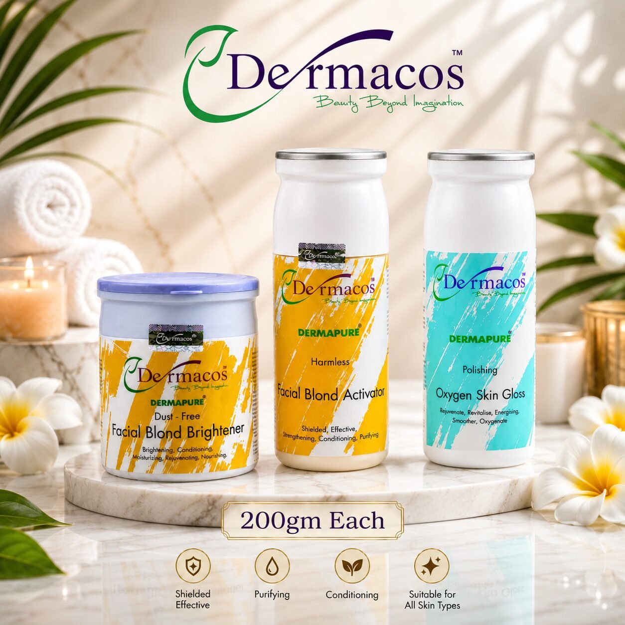 Skin Glowing & Brightening Skin Polish Kit () | Personal Care Set | 200ml