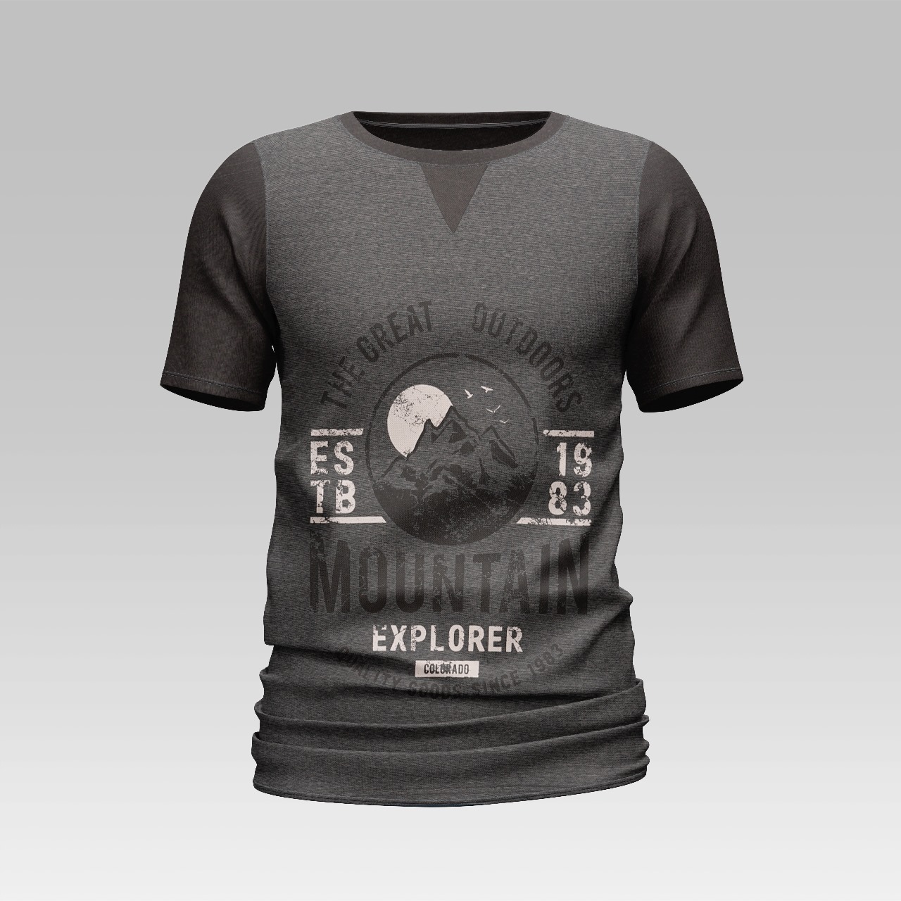 HashBack basic Oversized premium Tshirt For Men Printed