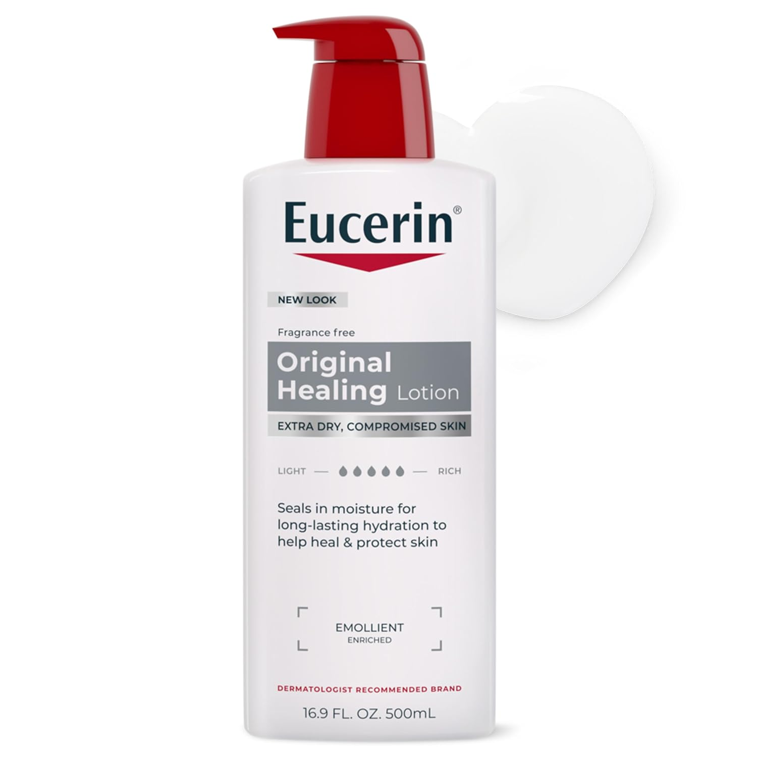 Eucerin Original Healing Lotion | Body Moisturising Care | 500ml