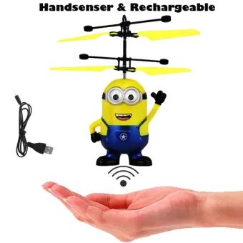 minion helicopter with infrared sensor