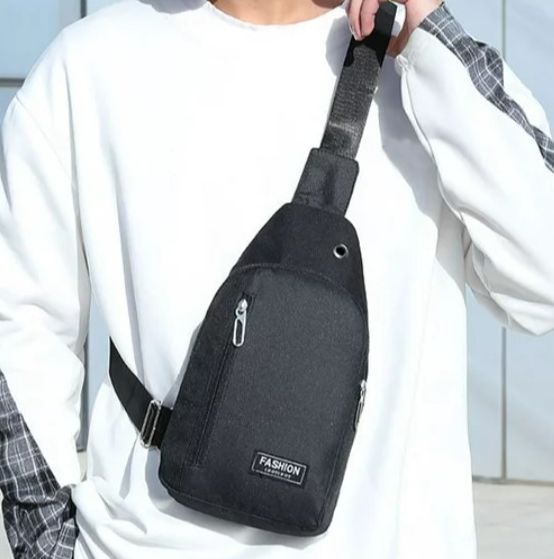 Men Chest Shoulder Bag Crossbody Mini Backpack Backpack for Mobile and Accessories Light Weight Bag use for Boys and Girls Men's Handbags Oxford Bag for Man