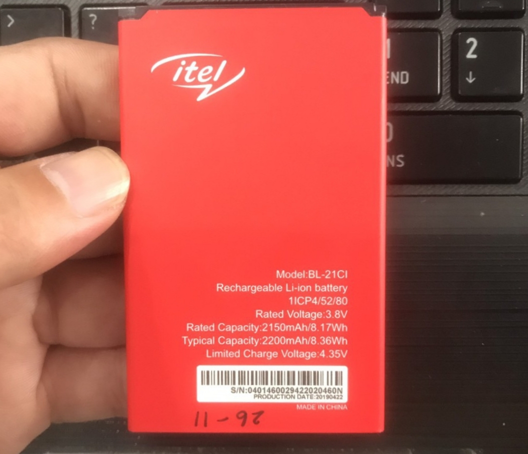 itel a33 battery