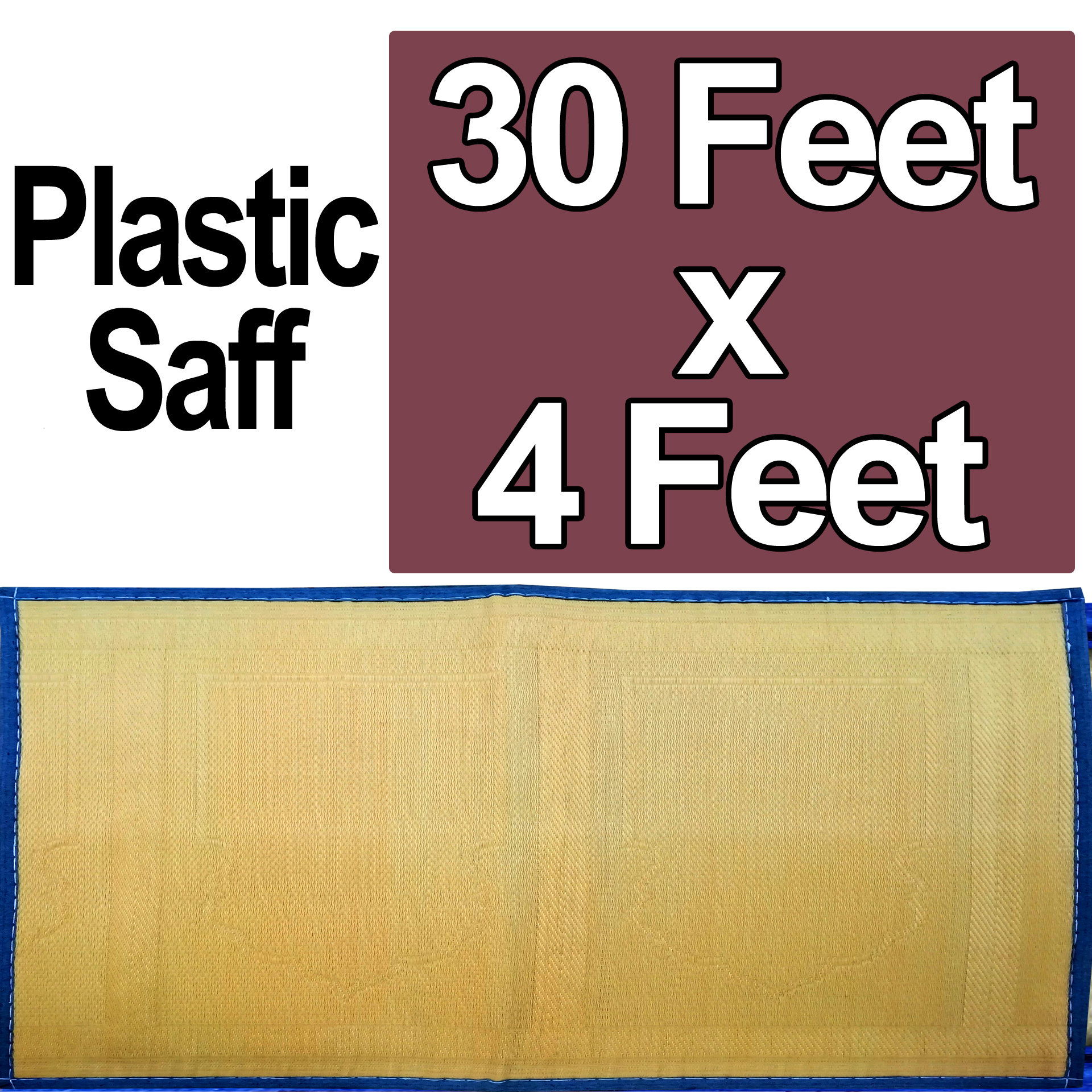 Prayer Mats Soft Plastic Jainamaz Saf Chatai Yellow Plastic Jai