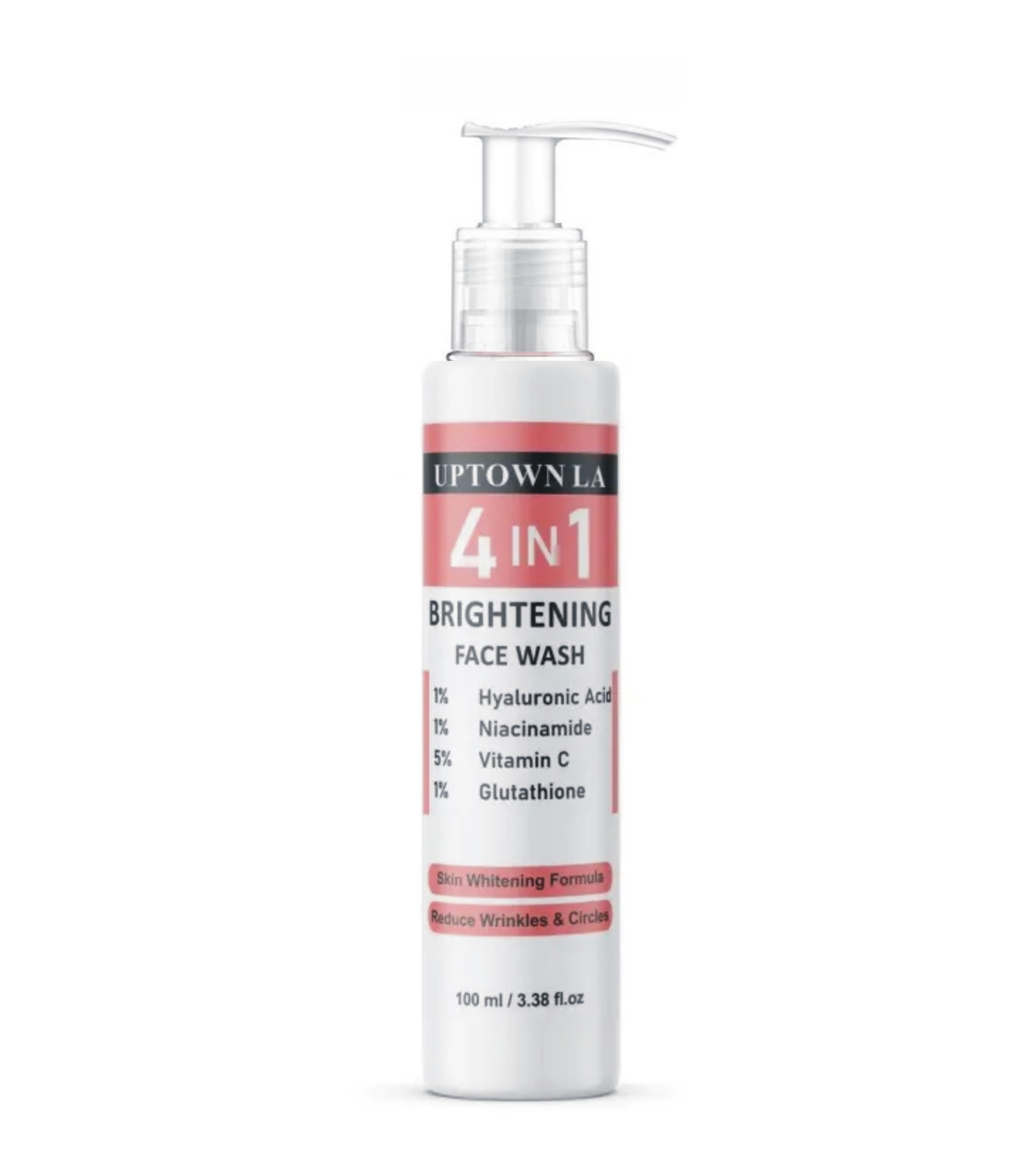 UPTOWN LA  4 IN 1 Whitening Face wash For Oily | Dry | All Skin Types