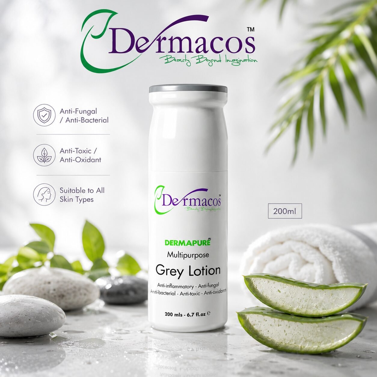 Grey Lotion () | Moisturising Skin Care | 200ml