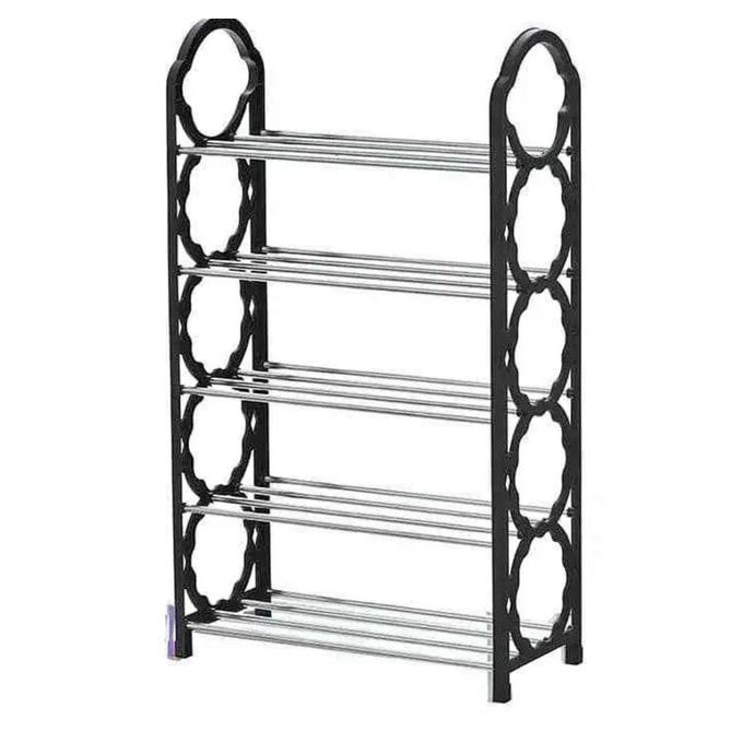 4-5-6 Layer Shoe Rack Multifunctional Book Rack Accessories Rack for Home and Office Durable Non Breakable Shoe Organizer Stainless Steel Layer Imported Shoe Rack Easy Assembly (Check variations then place order shukrya)
