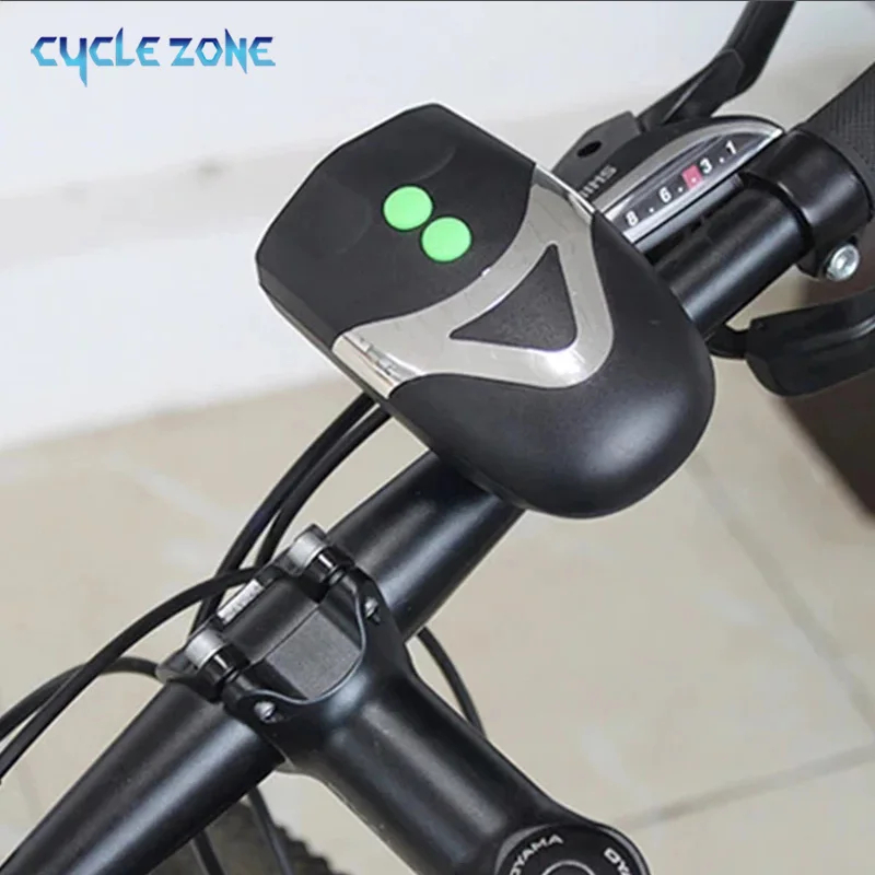 2 in 1 Bicycle Bell Cycling Horns Electronic Bike Bicycle Handlebar Ring Bell Horn Loud Air Alarm Bell Sound Bike Horn Safety