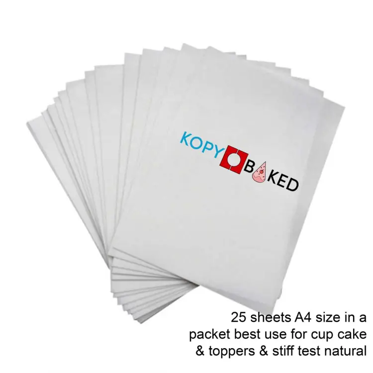 Pack of 50 Sheets A4 Size Wafer Sheets