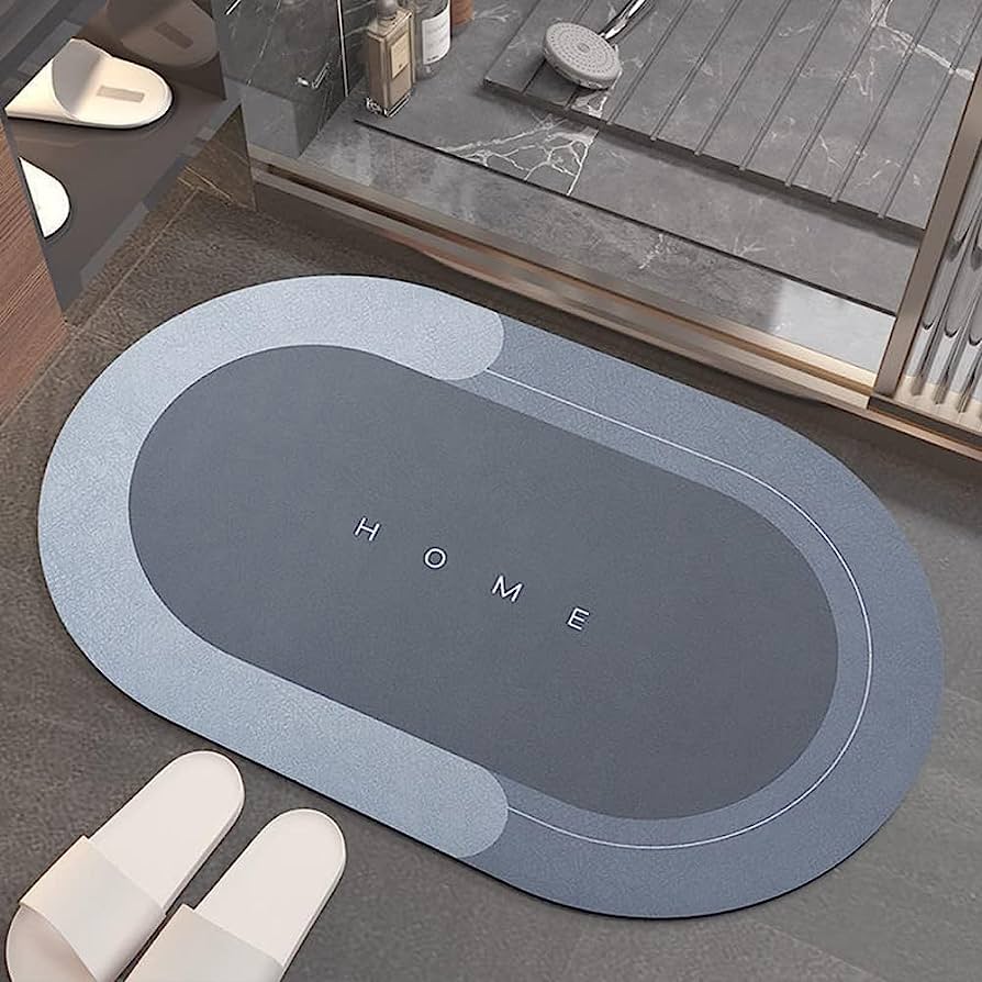 Anti-Slip Bathroom Super Absorbent Dry Feet Toilet Doorway Carpet Rug Family Entrance Door Mats Bedroom Kitchen