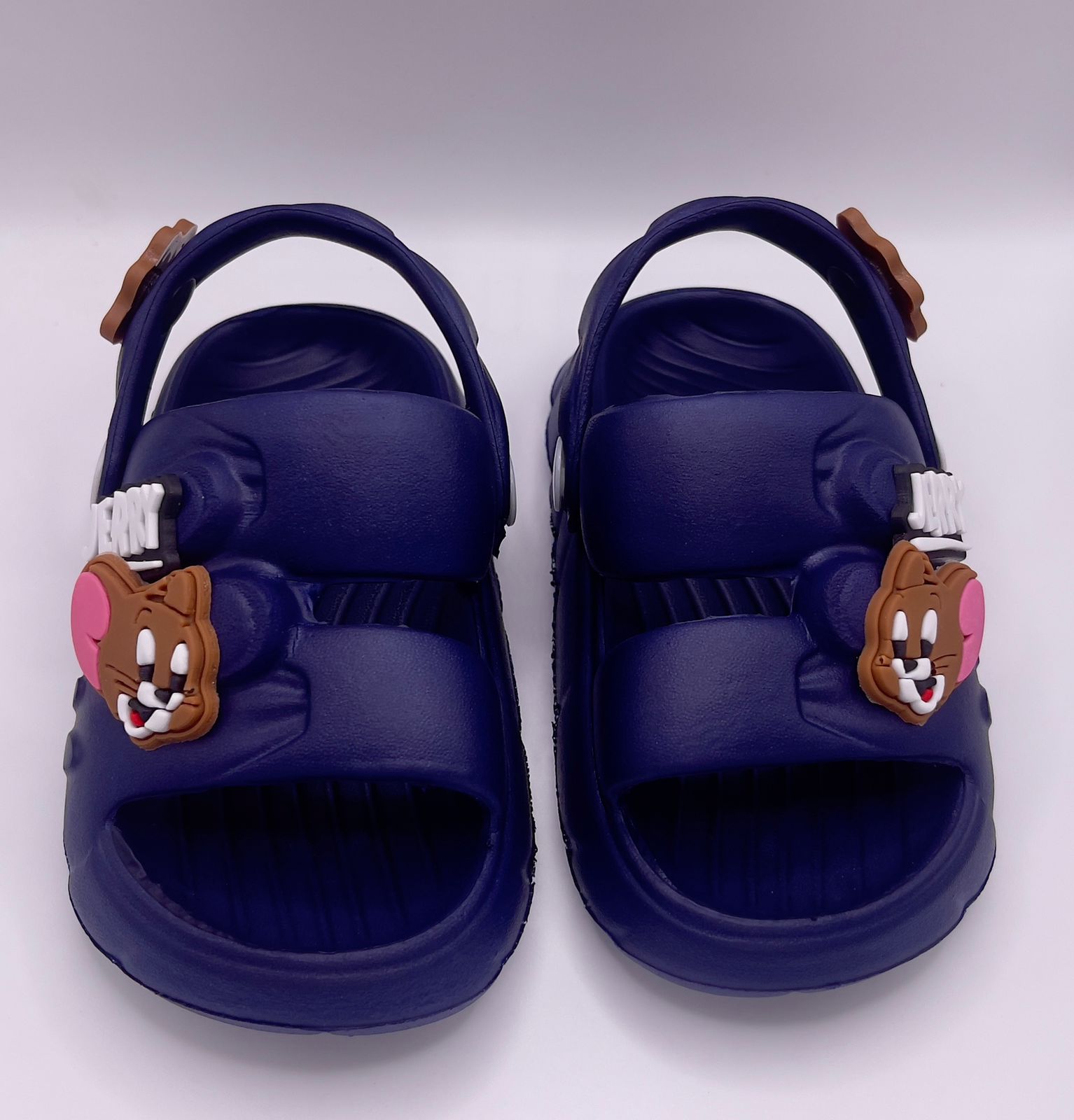 Kids Croc-Style Back-Click Sandals | Tom & Jerry  Cartoon Design | Comfortable Footwear for Ages 8 Months – 2 Years