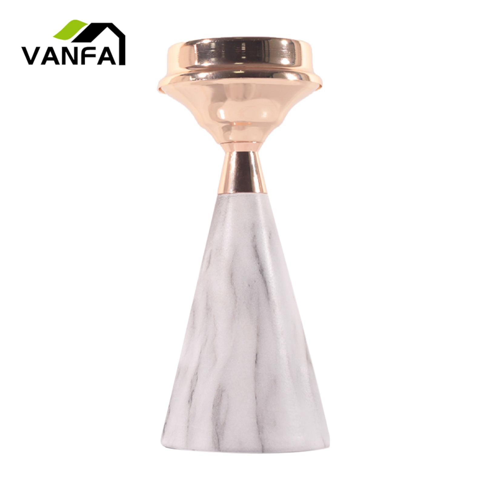 Candlestick Marble Texture Table Centerpiece Candle Stand Daraz.pk