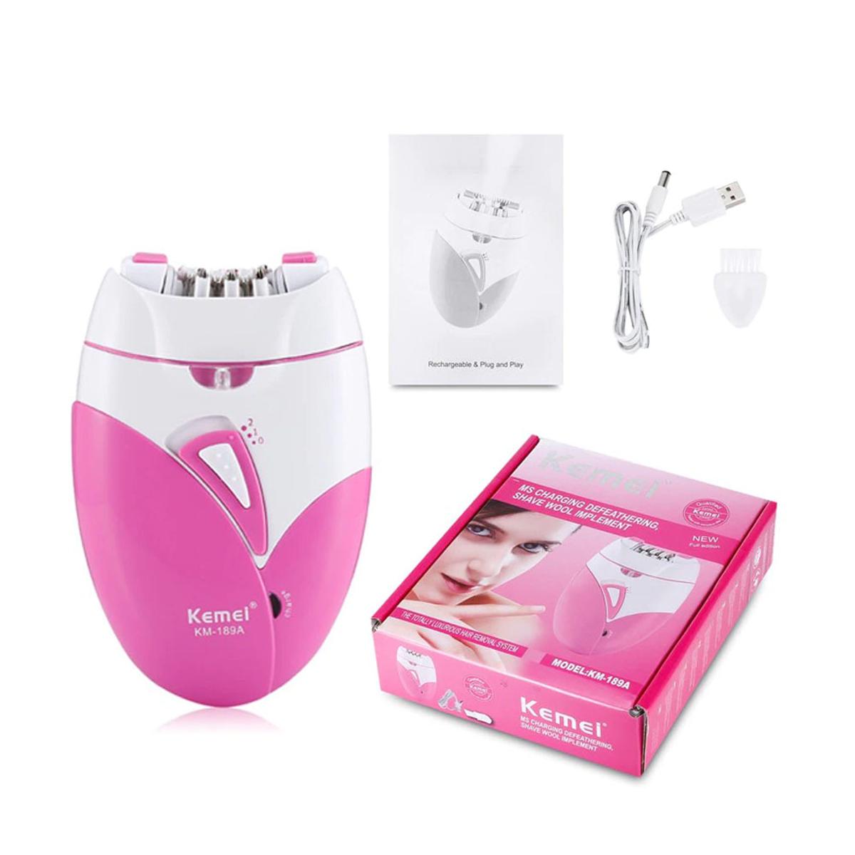 Lady Epilator USB Charge Hair Removal Machine Electric Rechargeable Female Shaving Hair Trimmer Imported
