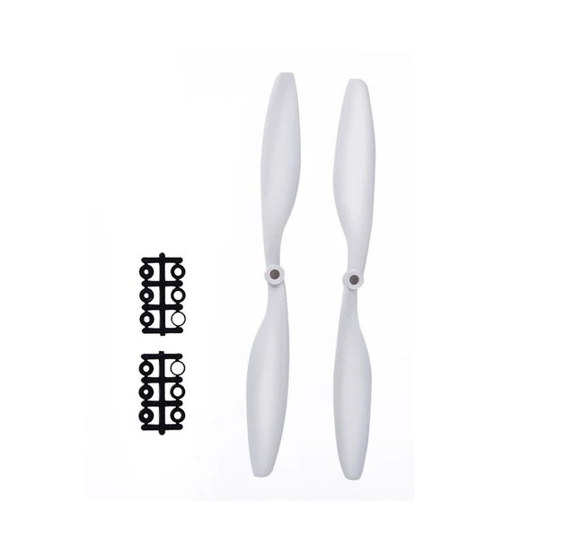 White 1045 Multiaxial ABS blade propellers pair