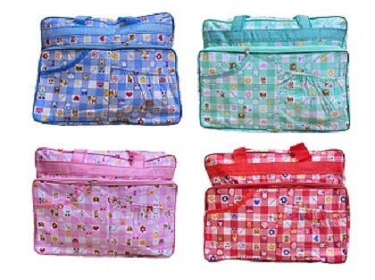 Baby Diaper Bag and Accessories backpack, Kids Storage Carrier Bag, Baby Diaper Organizer, Baby Bag, Kids Bag, Portable Storage Bag - Rectangular
