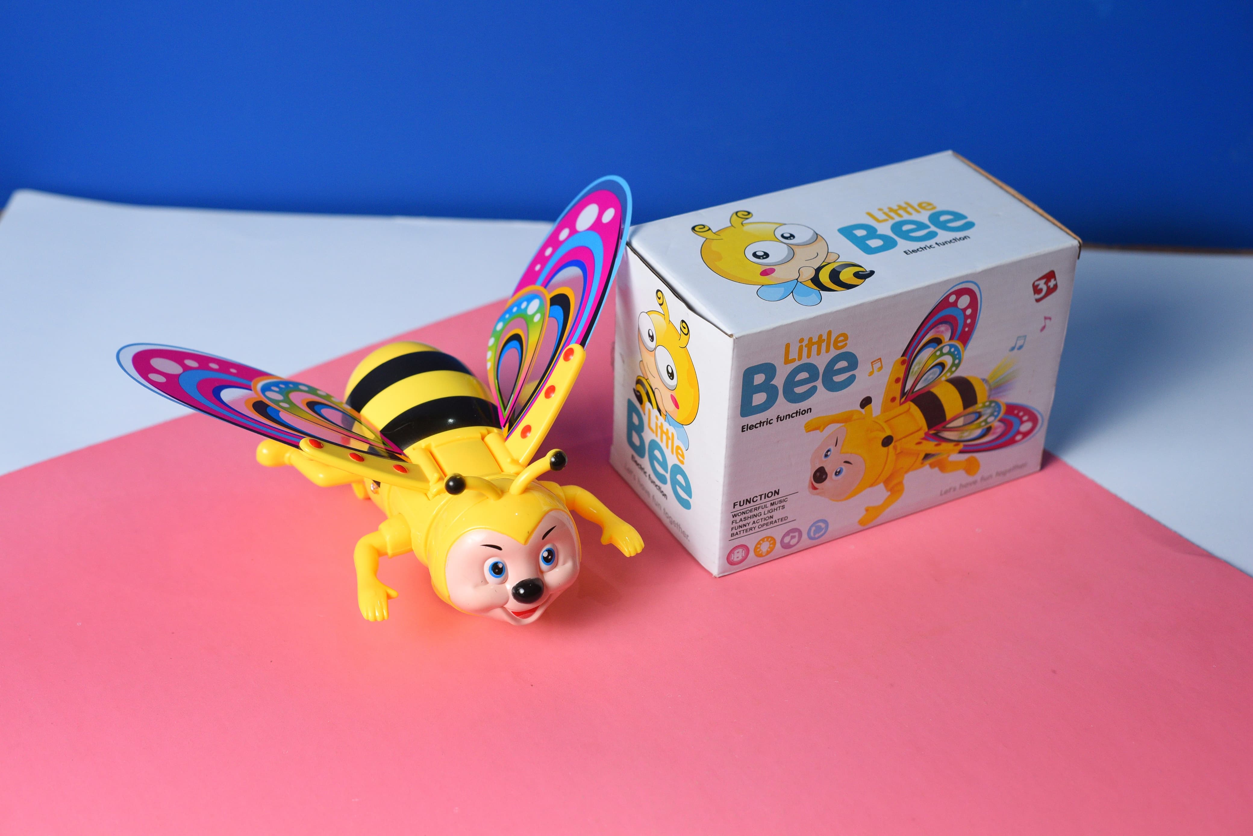 Little Honey Bee Adventure Toy Glowing Harmonious Cell Operated