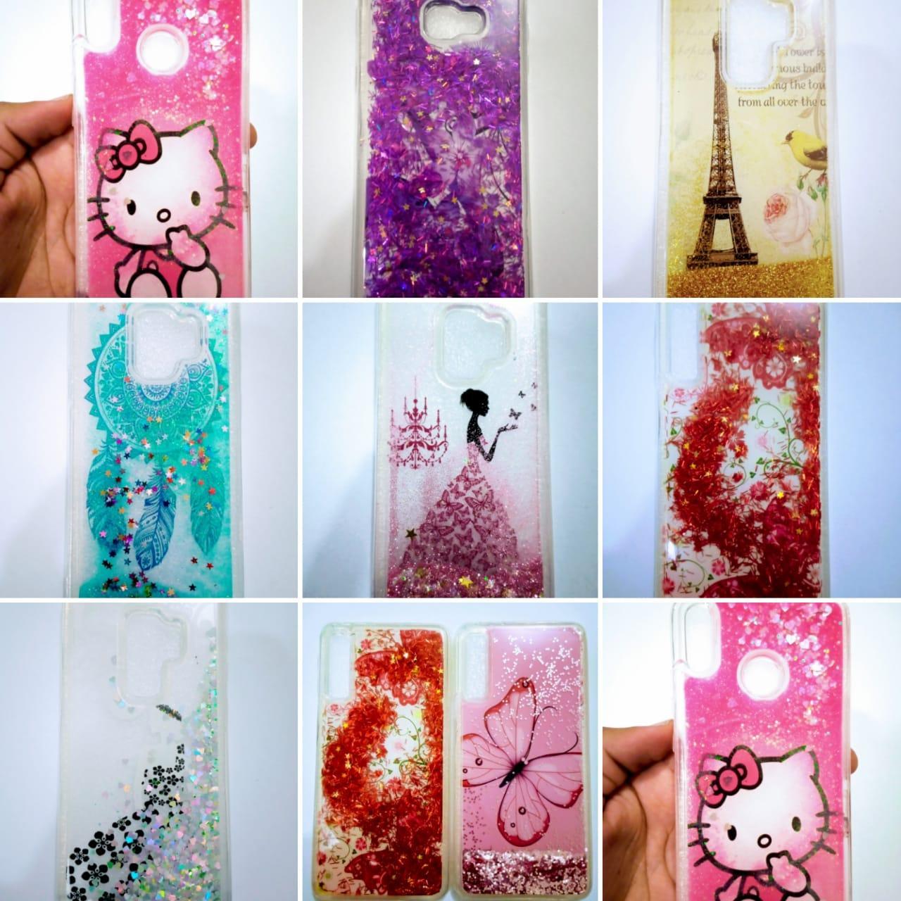 oppo a37 liquid glitter back cover