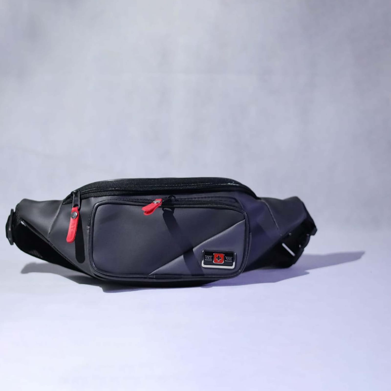 rexcer bag Waist Bag Men Waterproof Sling Bag Fanny Pack Waist Bag Large Capacity Wear-resistant Hip Belt Cross bodbelt pouch y Shoulder Pouch Purse Man Chest Bag Side Bag with Headphone Jack